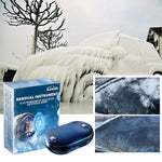 1-10pcs Car Window Glass Anti-ice Snow Remover Solar/USB Antifreeze Snow Removal Instrument Winter Deicing Device Car Defroster