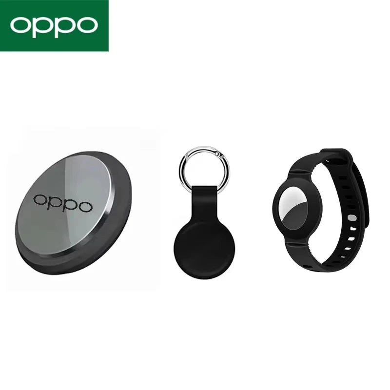 OPPO Smart Airtag Bluetooth 5.3 GPS Tracker Work with Android iOS System Air Tag Tracker Mini Locator Kids Bag Key Wall Finder