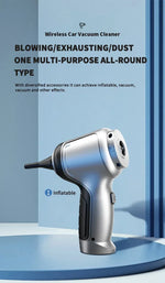 Wireless Car Vacuum Cleaner Strong Cordless Cleaner Suction Handheld Auto Vacuum Home&Car Dual Use MiniVacuum Cleaner Appliance