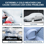 1-10pcs Car Window Glass Anti-ice Snow Remover Solar/USB Antifreeze Snow Removal Instrument Winter Deicing Device Car Defroster