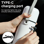 420ml Portable Car Heating Cup Electric Kettle 304 LED Smart Temperature Control Warmer Stirring Cup Heating Bottle Mixing Cup