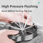 Kitchen Sink Glass Rinser Faucet Cup Rinser for Kitchen Sinks Bottle Washer Kitchen Sink Accessories Stainless Steel