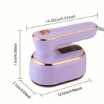 Mini Garment Steamer Portable Folding Handheld Steam Iron Home Travelling For Clothes Ironing Wet Dry Ironing Machine