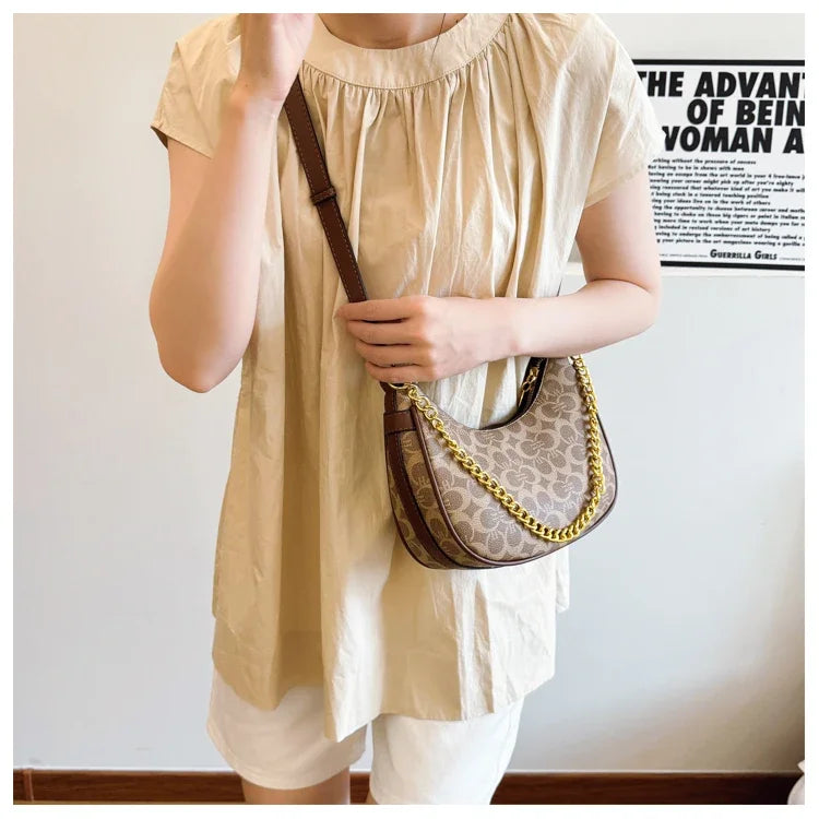 Classic Elegant Handbags For Ladies, Leather Tote Bag By Famous Designer, Women's Shoulder Bag Luxury Brand