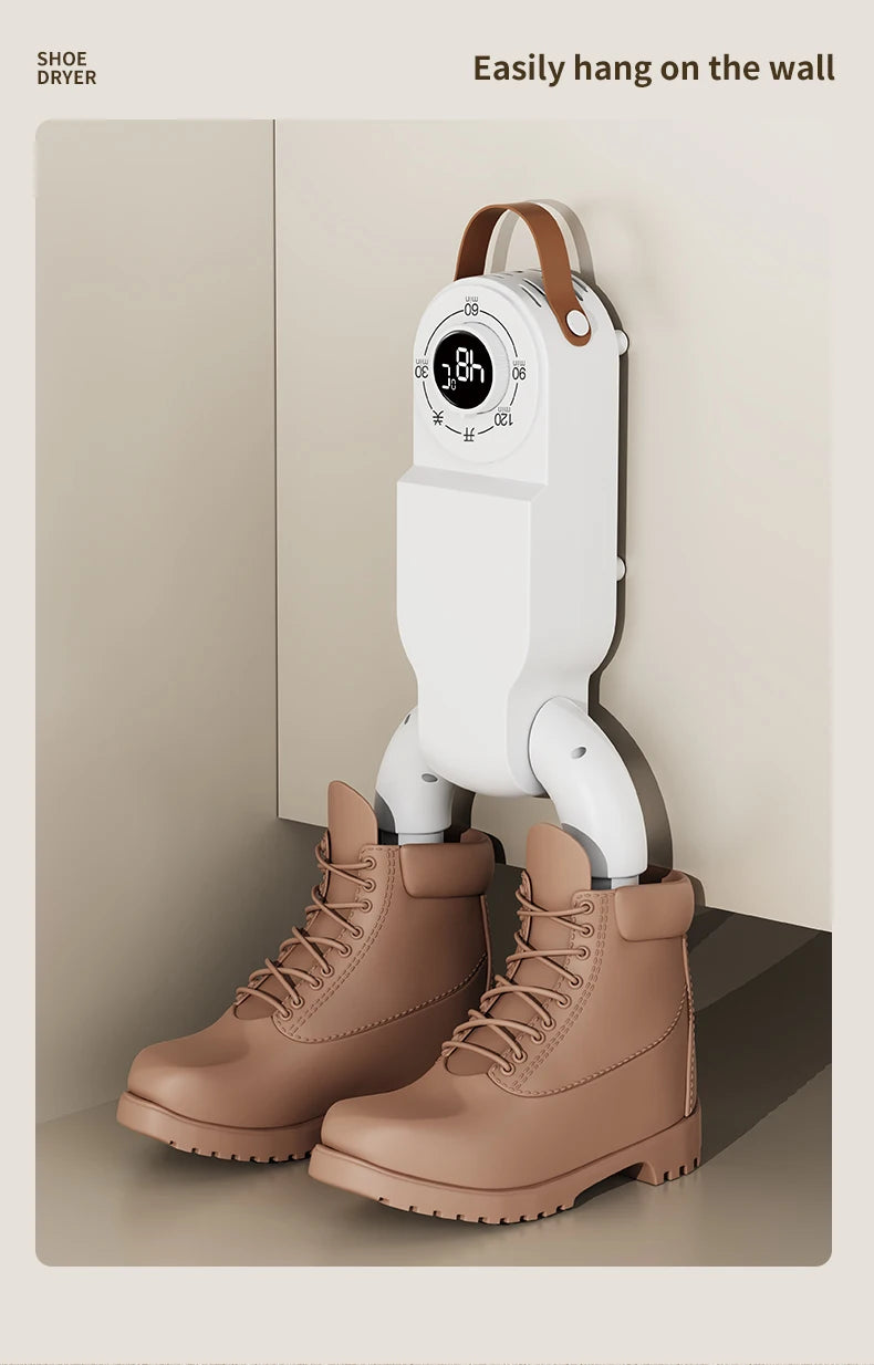 Xiaomi Electric Shoe Dryer UV Deodorizing Sterilizing Shoe Dryer Intelligent Time Dryer Home Quick Drying Shoe Warmer Heater