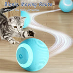 Smart Cat Toys Balls Automatic Interactive Pet Electric Rolling Teaser USB Rechargeable Kitty Moving Bouncing ball Mouse Car toy