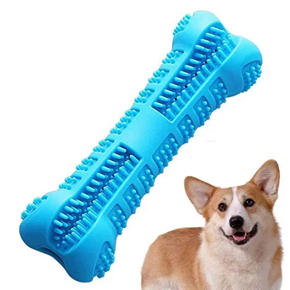 1PC Pet Chew Toy Soft Rubber Dog Toothbrushes Rubber Anti-biting Tooth Grinding Chew Stick for Small Dogs Training Pet Supplies