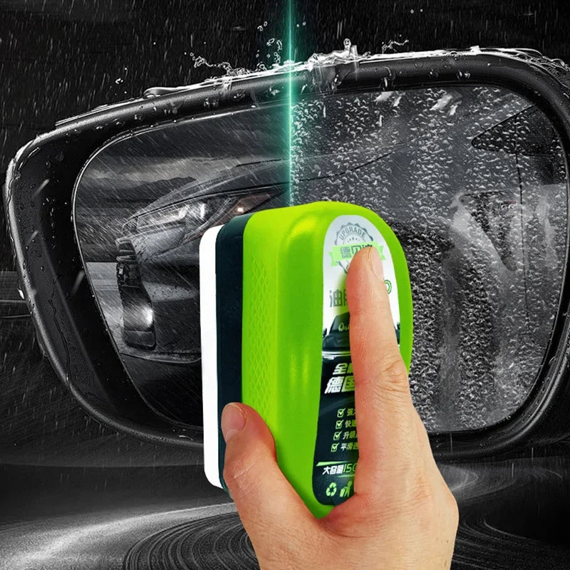 Window Cleaner Oil Film Brush Removal Cleaner Supplie Car Glass Oil Film Brush Glass Sponge Clean Glass Windshield Glass Scraper