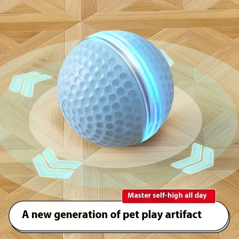 Smart Cat Toys Balls Automatic Interactive Pet Electric Rolling Teaser USB Rechargeable Kitty Moving Bouncing ball Mouse Car toy
