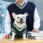 Warm Dog Sweater Winter Clothing Turtleneck Knitted Pet Cat Puppy Clothes Costume for Small Dogs Chihuahua Outfit Sweaters Vest