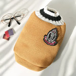 Warm Dog Sweater Winter Clothing Turtleneck Knitted Pet Cat Puppy Clothes Costume for Small Dogs Chihuahua Outfit Sweaters Vest