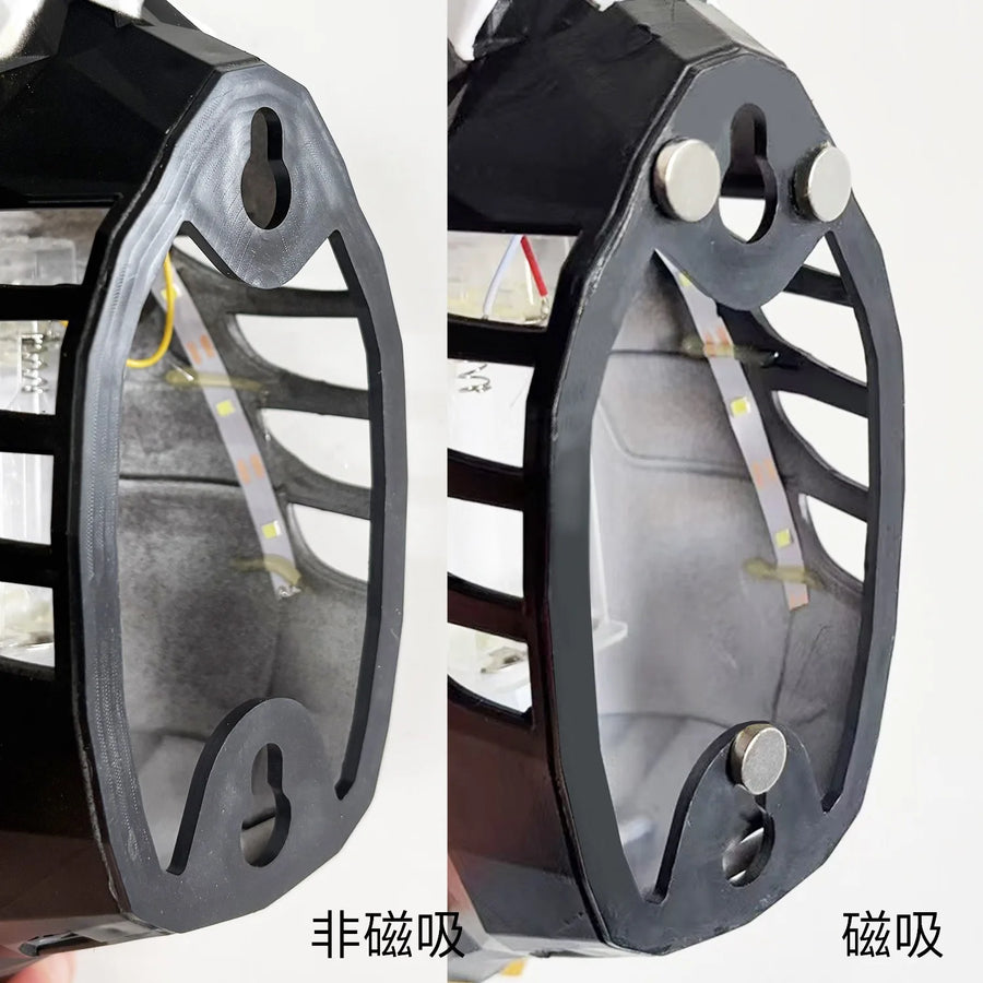 3D Wall Lamp Eagle Shape Projector Modern Creative Atmosphere Lamp Light 3D Print Body Animal Lighting Lustre Halloween Christma