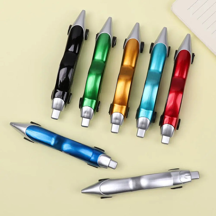 Cartoon Creative Ballpoint Pen Student Gift New Strange Stationery Ballpoint Pen Plastic Gift Car Toy Pen Office School Supplies