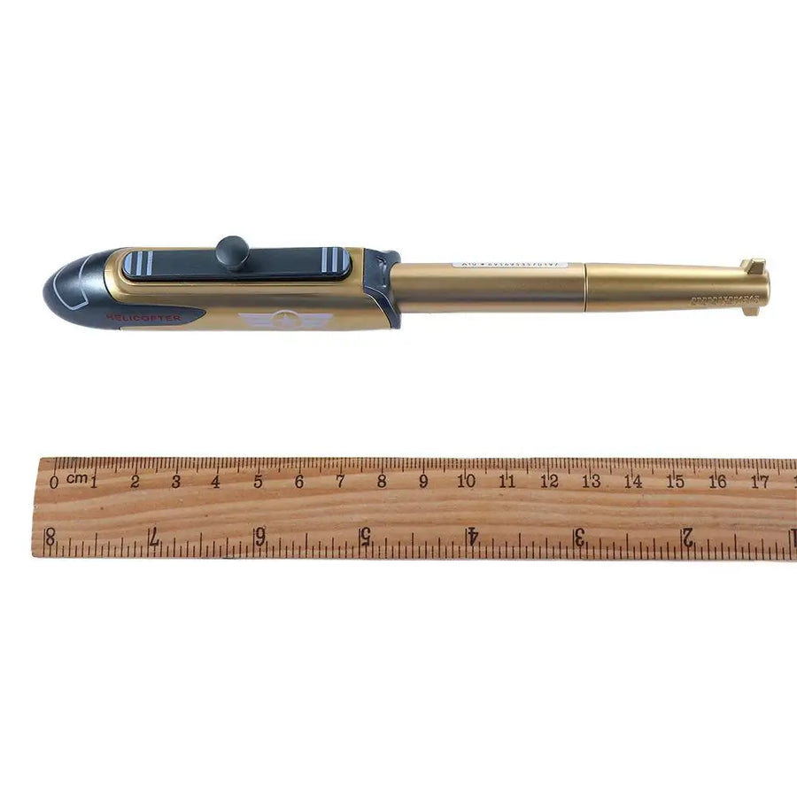 Airplane Shape Boy Exam Writing Tool Large Capacity Quick Dry Signature Pen School Supplies Ballpoint Pen Black Ink Gel Pen