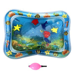 Baby Water Play Mat Tummy Time Toys For Newborns Playmat PVC Toddler Fun Activity Inflatbale Mat Infant Toys Seaworld Carpet
