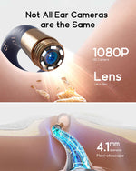 2025 New Arrival Bebird EarSight Plus I35R R37R D39R Visual Earpick Bendable & Affordable All-in-1 Ear Rod Earwax Removal Kits