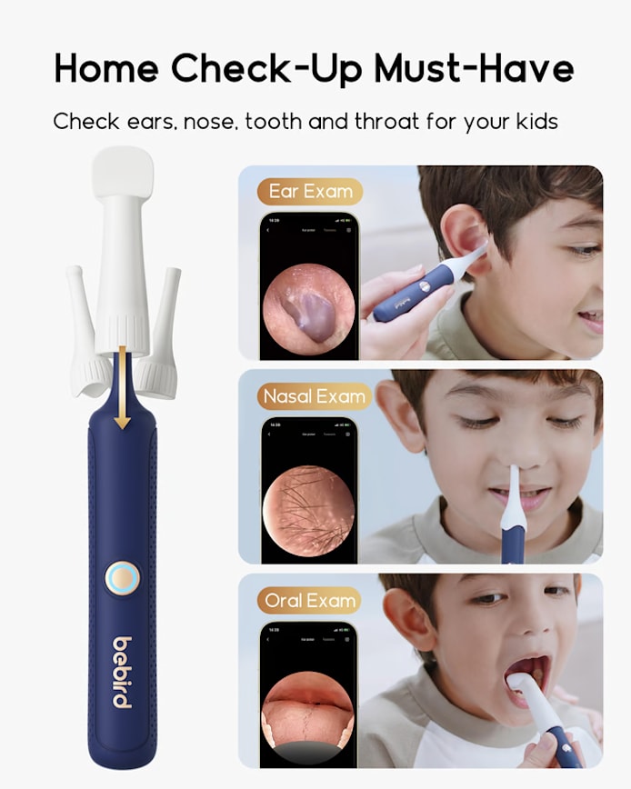 2025 New Arrival Bebird EarSight Plus I35R R37R D39R Visual Earpick Bendable & Affordable All-in-1 Ear Rod Earwax Removal Kits